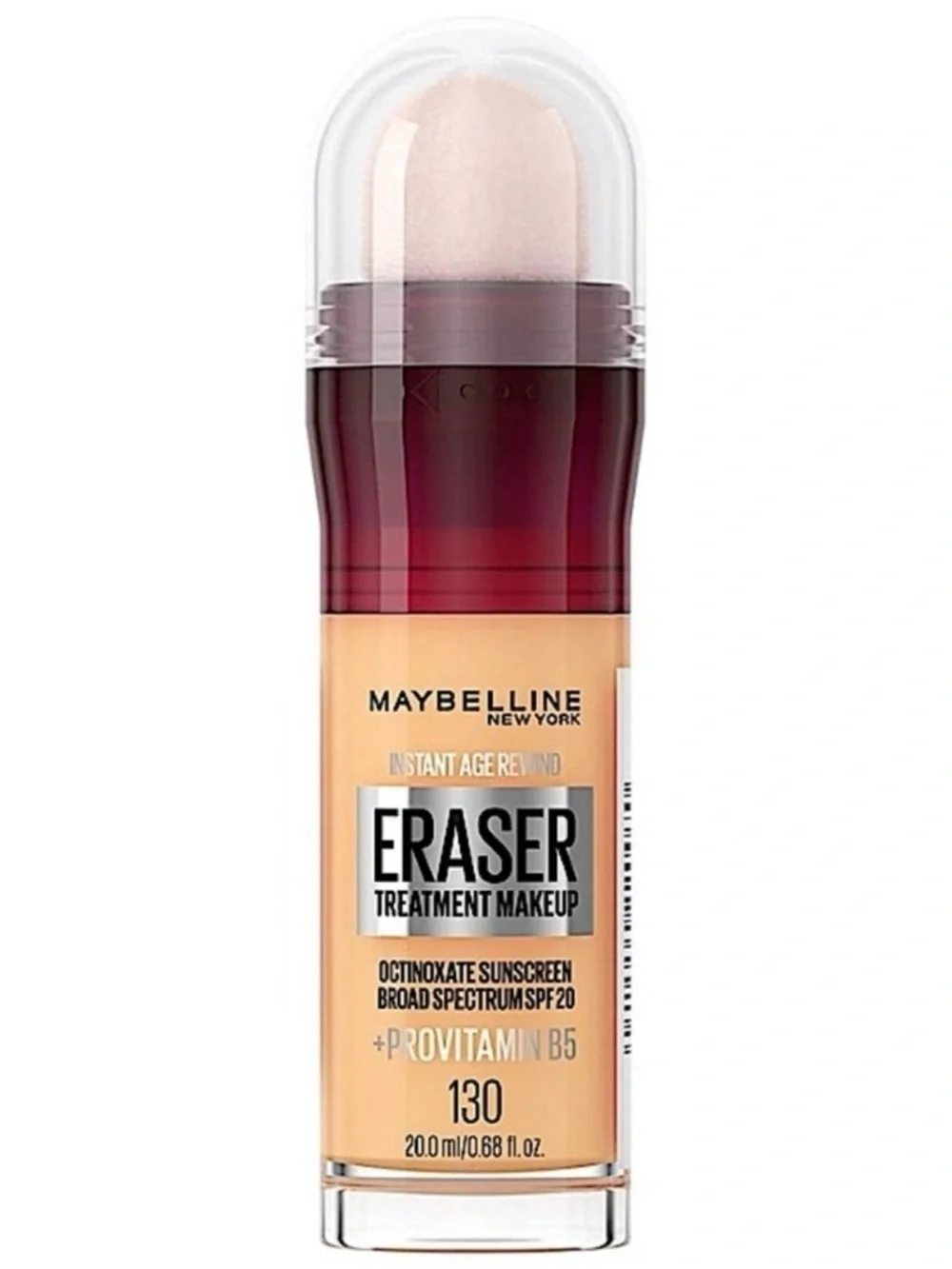 3/$12 Maybelline 130 Buff Beige Instant Age Rewind Eraser Treatment Foundation